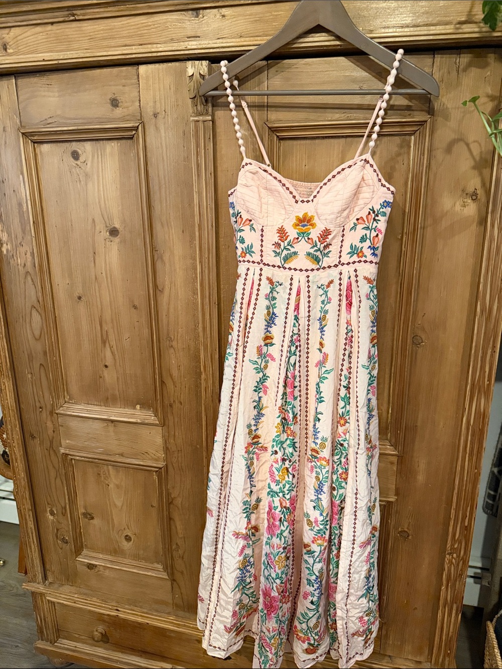 Farm Rio Delicate Forest Maxi Dress - Picture 4 of 10